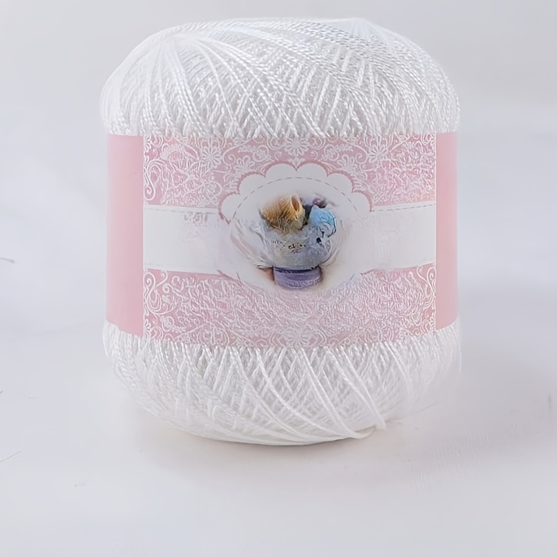 Fine Lace Thread, 50G Skein for Crochet