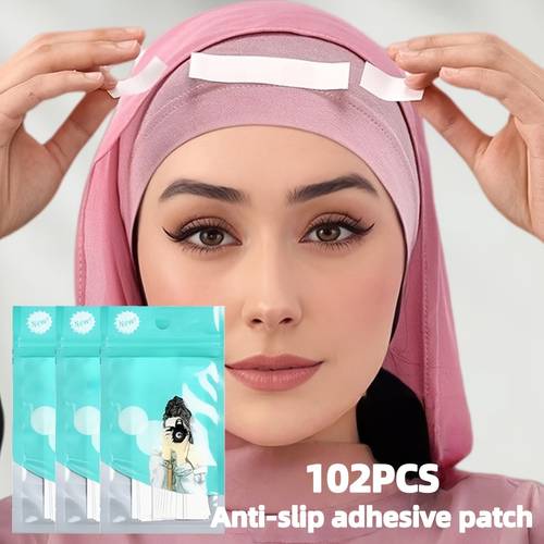 102pcs transparent lightweight and safe double sided tape gentle body tape for women hijab fixing tape for underwear bras clothing adjustments and fashion repairs lingerie accessories discreet design