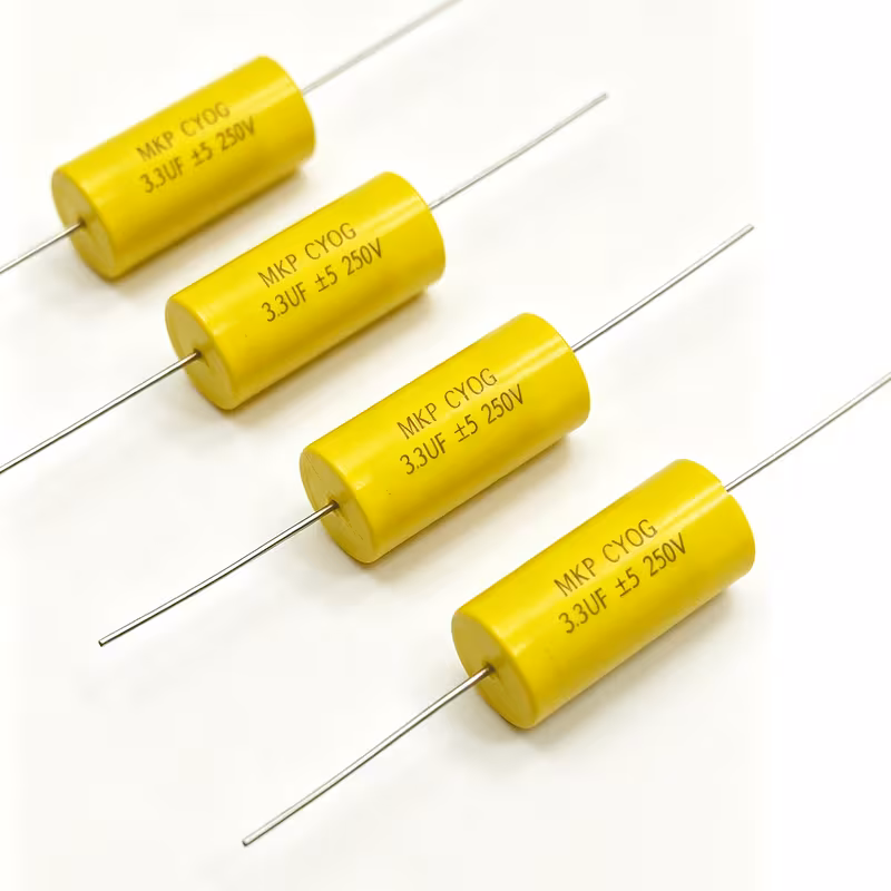 250v неполярный mkp аксиальный конденсатор 250v 4.3uf j высокочастотный фильмовый конденсатор для кроссовера динамиков/аудио желтый круглый конденсатор Детали 2