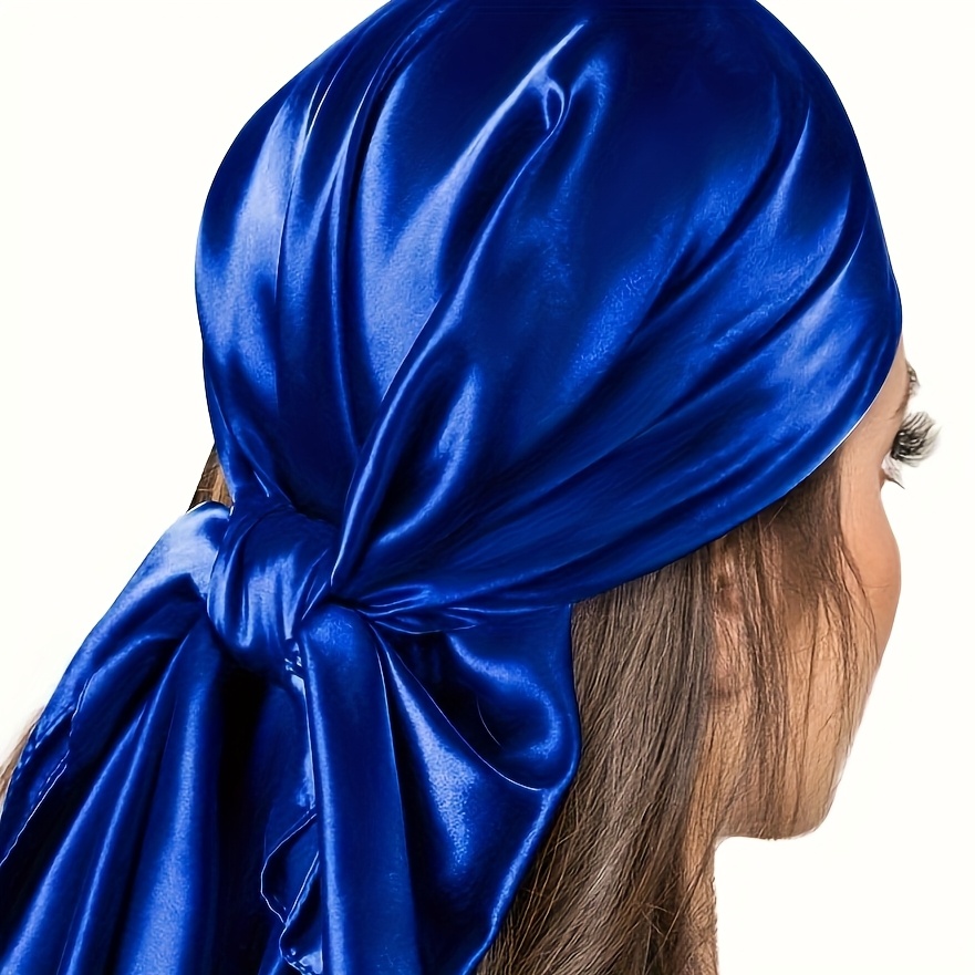 TEMU 1 *90Cm Nuovo Scialle Quattro Sciarpa Tessuto Sciarpa Quadrata Sciarpa da Festa da Donna Sciarpa da Viaggio per Esterni Grigio Rosa Viola Moda
