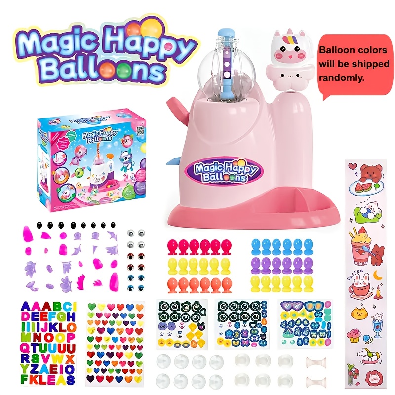 320pcs Magical Balloon Blast Off Party Set with Inflator & Unicorn Balloons