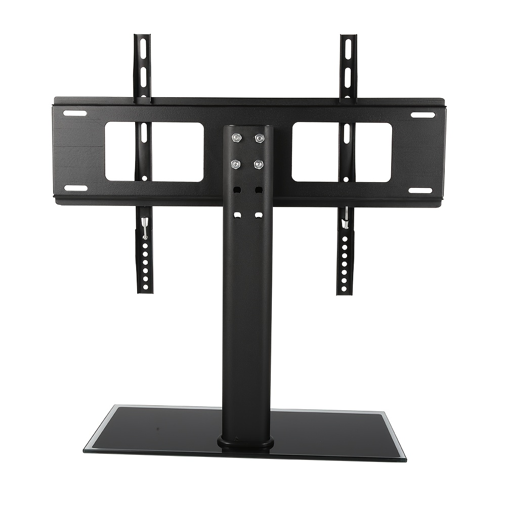 TEMU Universal Tv Stand, Tv Stand For 37-55 Inch Led/lcd Tv, Load-bearing 30kg, Iron, Black, Household Sheet Television Television, Ramadan Home
