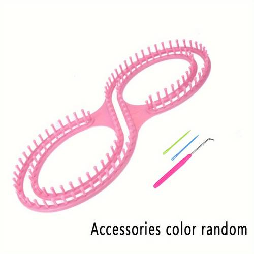 1pc knitting loom set long knitting board weave yarn kit diy tool crochet hooks knitting needles hat scarf shawl sweater sock blankets
