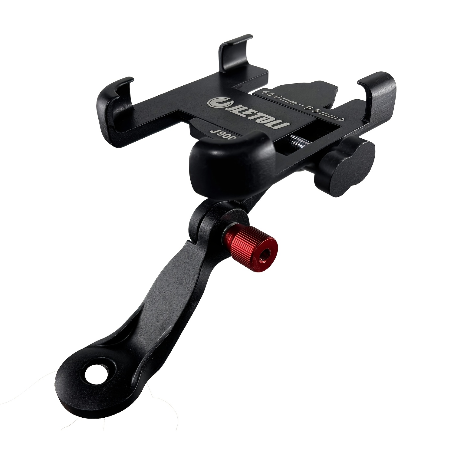 E-shop Fahrrad Handyhalterung aus Aluminiumlegierung mit 360° Drehung, für 4,7" - 7,0" Handygrößen, Fahrradlenkerhalterung, robustes & langlebiges