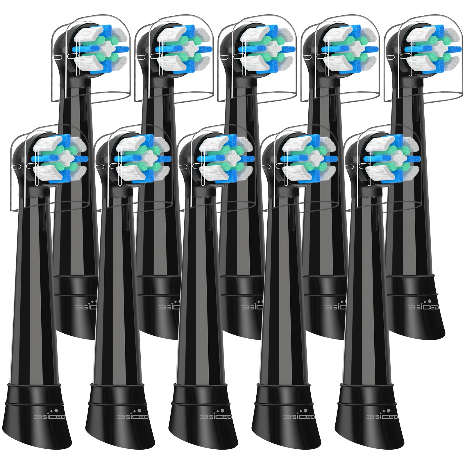 Io Replacement Heads For , For 2/3/4/5/6/7/8/9/ Electric Toothbrushes, Medium Bristles Brush Heads For