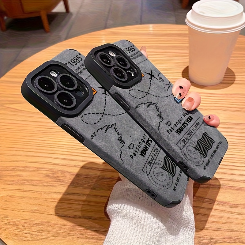 TEMU Airplane Phone Case Suitable For Iphone 12/12 Pro/12 Pro Max/13/13 Pro/13 Pro Max/14/14 Pro/ Pro/11/11 Pro/16/16 Pro - Perfect Gift For , Smooth
