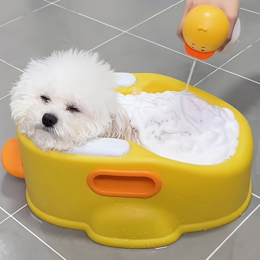 

Portable Dog Bath Tub, Pp Material, Easy To Hang, Suitable For Small To Medium Dogs, Pet Wash Basin