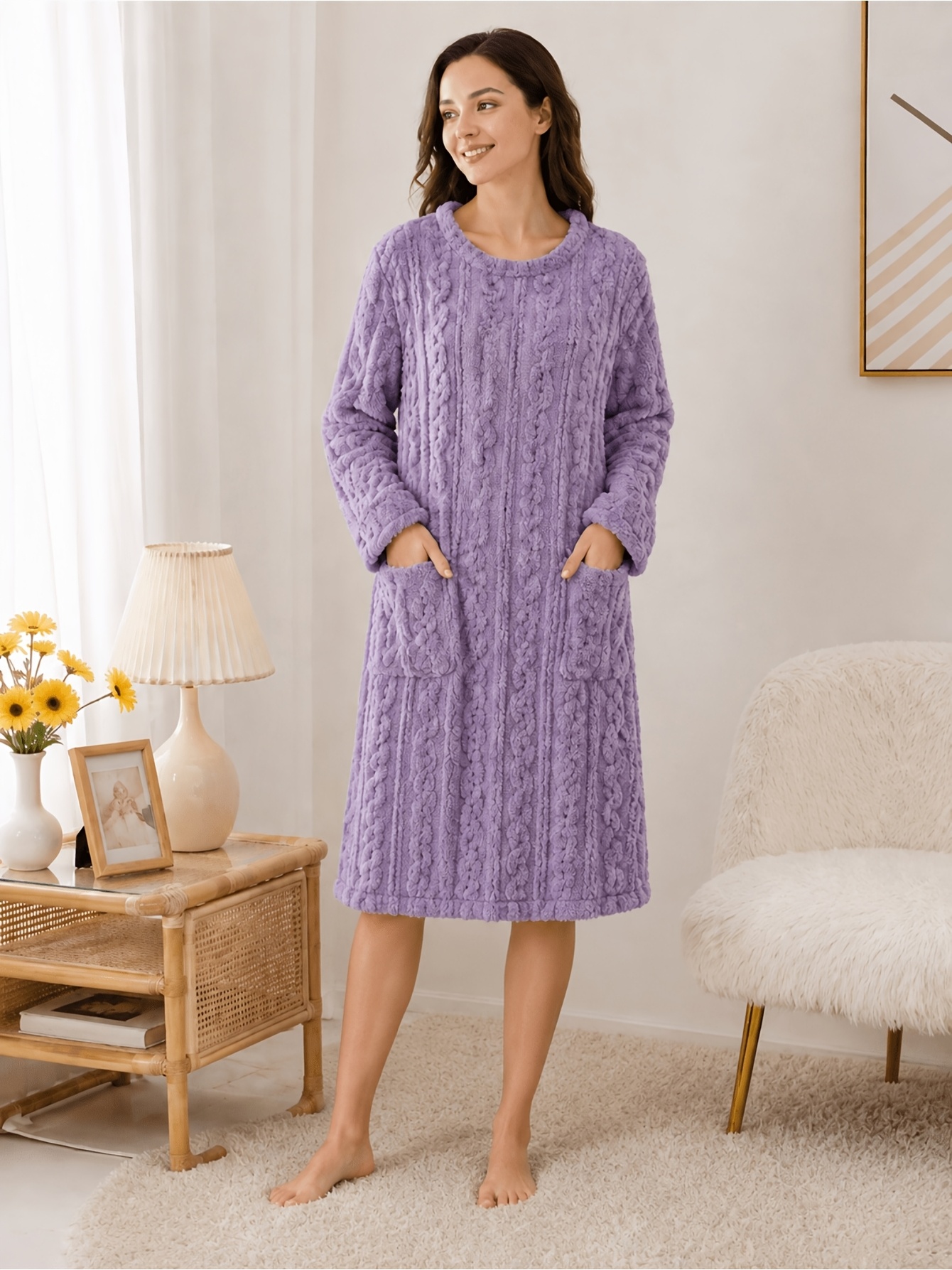 winter night dress for ladies women gowns sold on Temu United States Urban Rustic Enjoy cozy Bellina | Light Blue Size:WOMEN / EU 43 / US 12 - 12.5