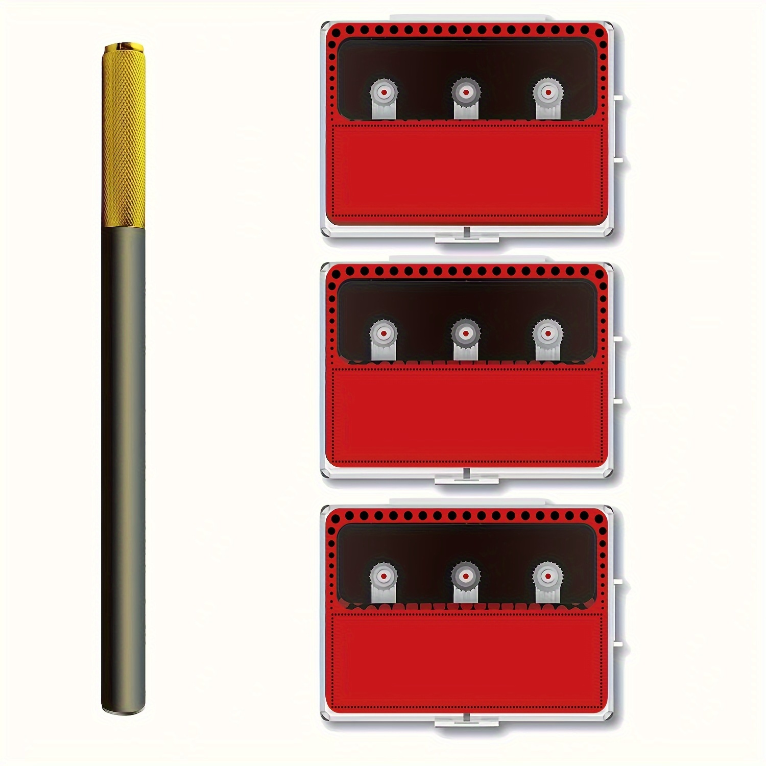 

Rivet Making Tool With Handle, Suitable For Model Hobby Building Accessories Tools, 1 Hand Saw, 9 Gear Plate Set