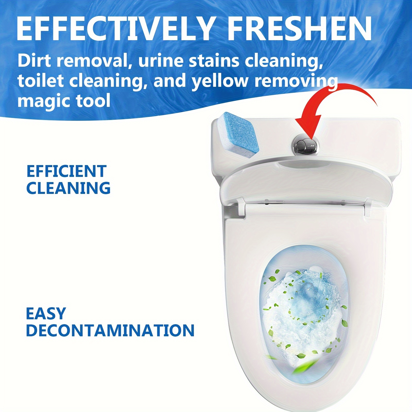Eelhoe Automatic Toilet Bowl Cleaner Effective Descaling Temu