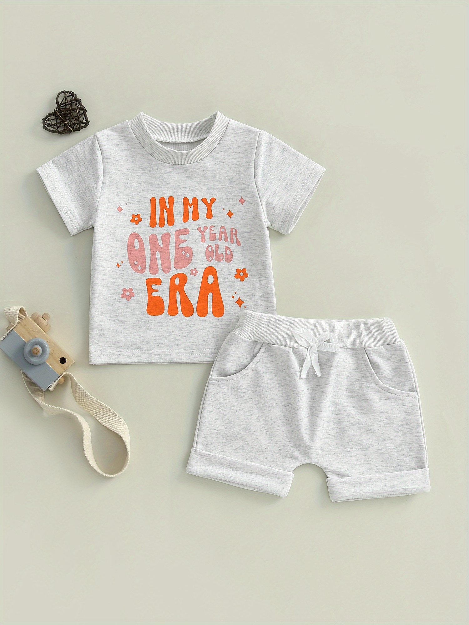 TEMU Baby Girl Clothes Clearance Sale, Baby Girl Summer Clothes, 6-18 Months Newborn First Birthday Baby Girl Boy Outfits in My One, Toddler Girl Outfits,, image size:800x1067