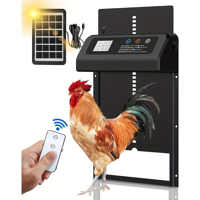 Automatic Chicken Coop Door Solar Powered Chicken Coop Door - Netherlands