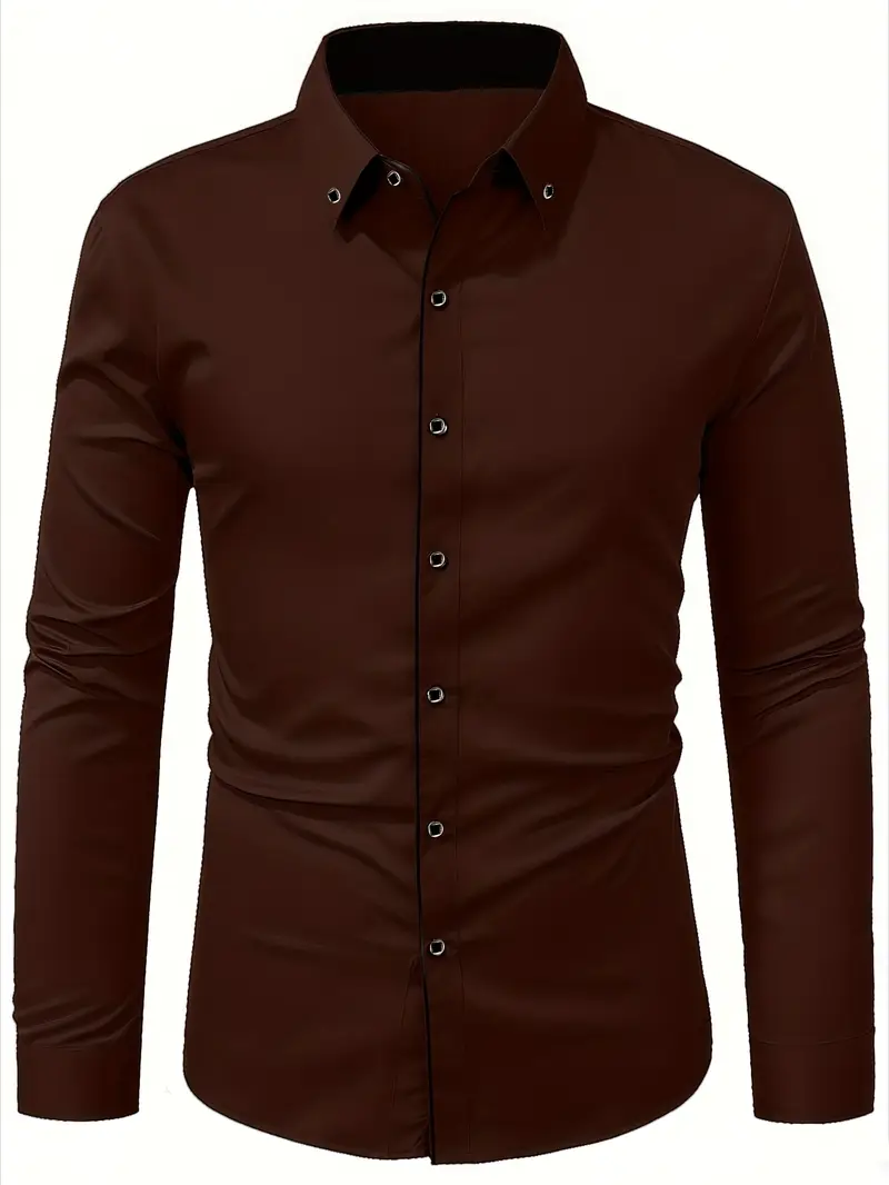 mens fit dress shirt unique button details classic - Temu Germany mens fit dress shirt unique button details classic - Temu Germany