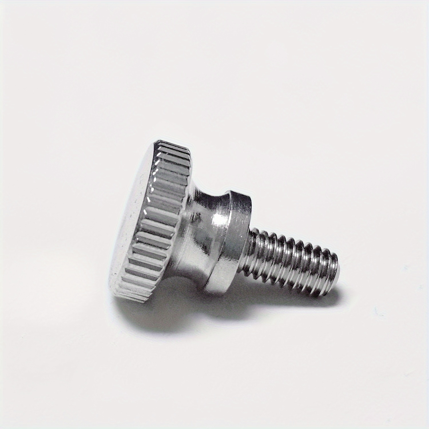 Image of Knurled Screw Stainless Steel Knurled Head Step Thumb Screw M2 M2.5 M3 M4 M5 M6 M8 M10 Metric Tall Head Manual Adjustment Screws Thumb Screw