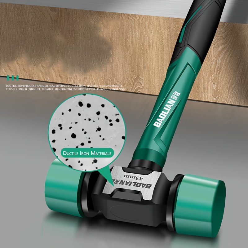 

Ergonomic Rubber Mallet With Non-slip Grip - , 27mm/36mm/43mm Sizes For Flooring, Tile Installation & Woodworking