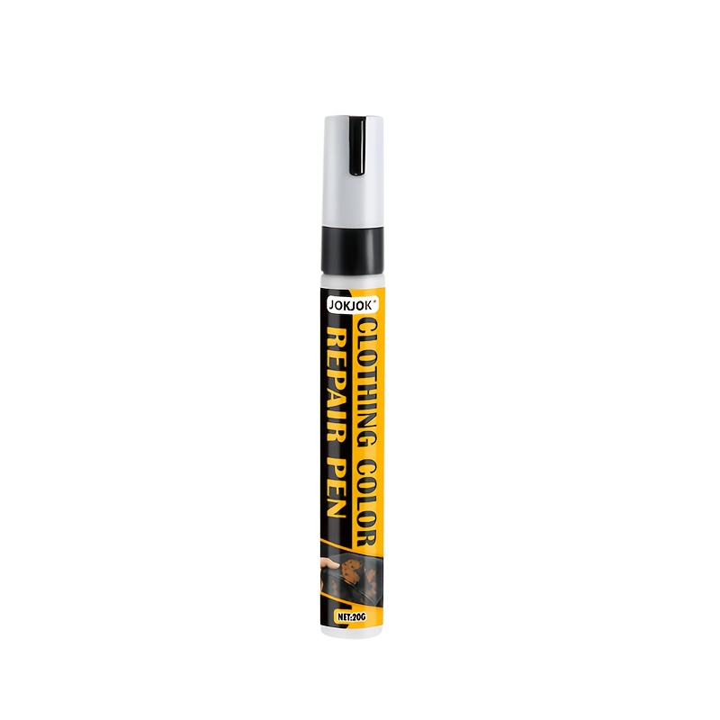 Image of Jokjok Upgraded Permanent Fabric Marker - Black Office Fabric Marker, Quick-drying And Color-resistant, For Fabric Decoration, Suitable For Canvas, Hats, Jeans, T-shirts, Shoes, And Handicrafts