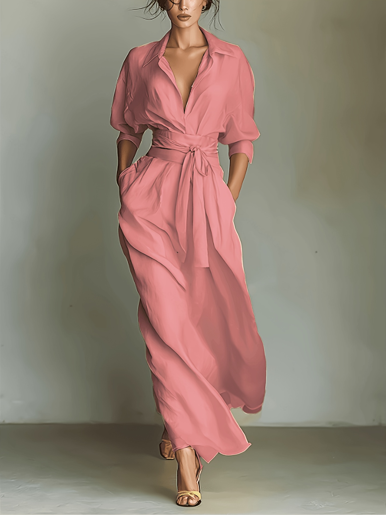 open lace back dress Hot Pink Sleeveless Maxi Dress - Pink Dresses