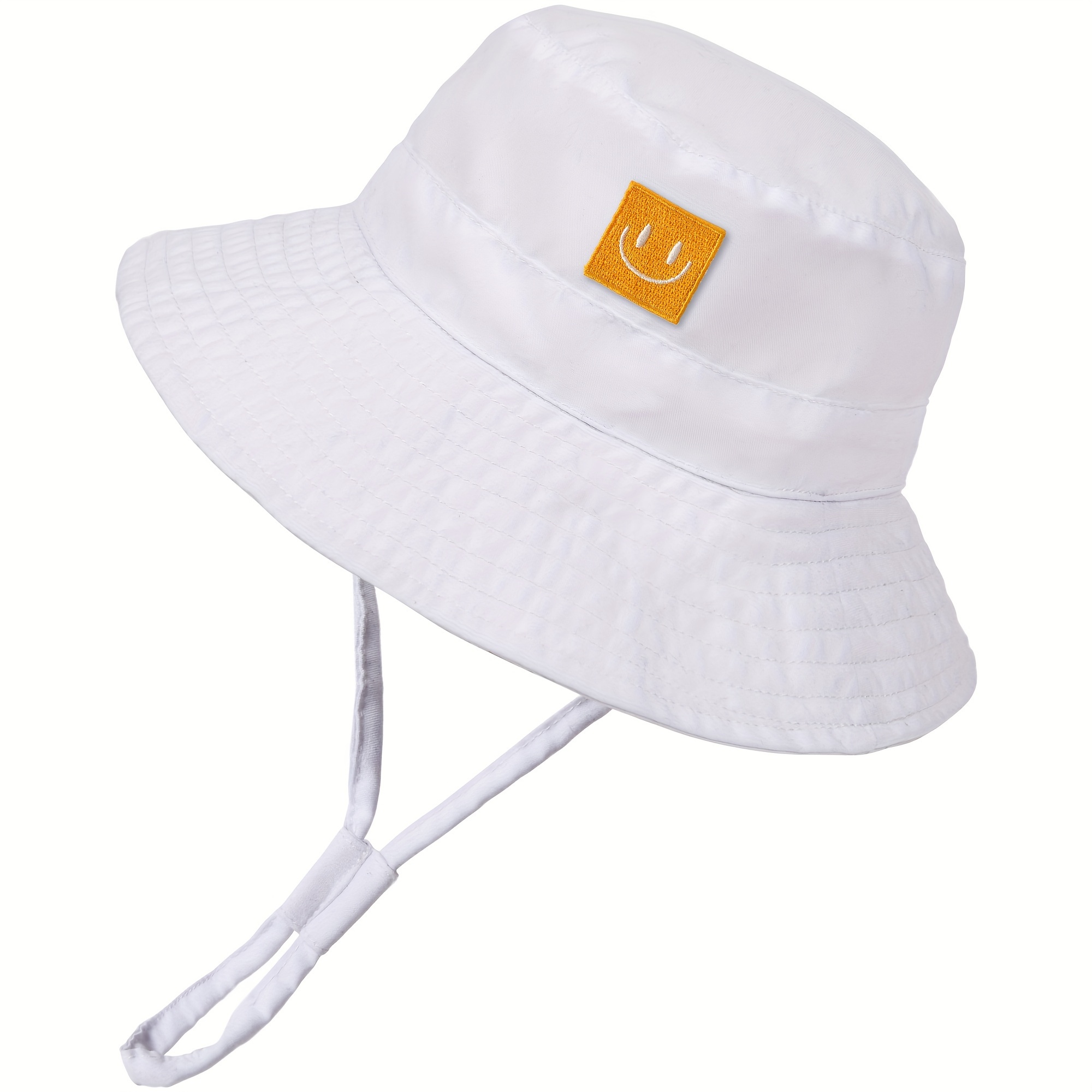 Bucket Hat with Strings Wide Hat with Strap for Summer Beach