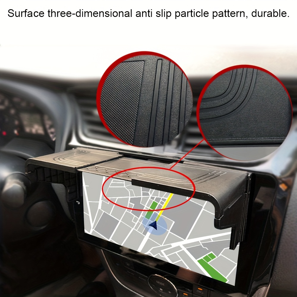 TEMU Display Screen Visor 7-12 Inch Interior Accessories Gps Accessories Car Gps Navigation Sun Shade