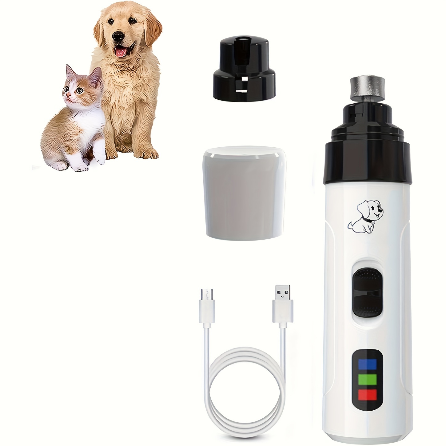 

Silent , Silent Nail Trimmer, Pet Silent Nail, Electric Dog Nail Clippers, Quiet Pets Paws Grooming & Smoothing Tool