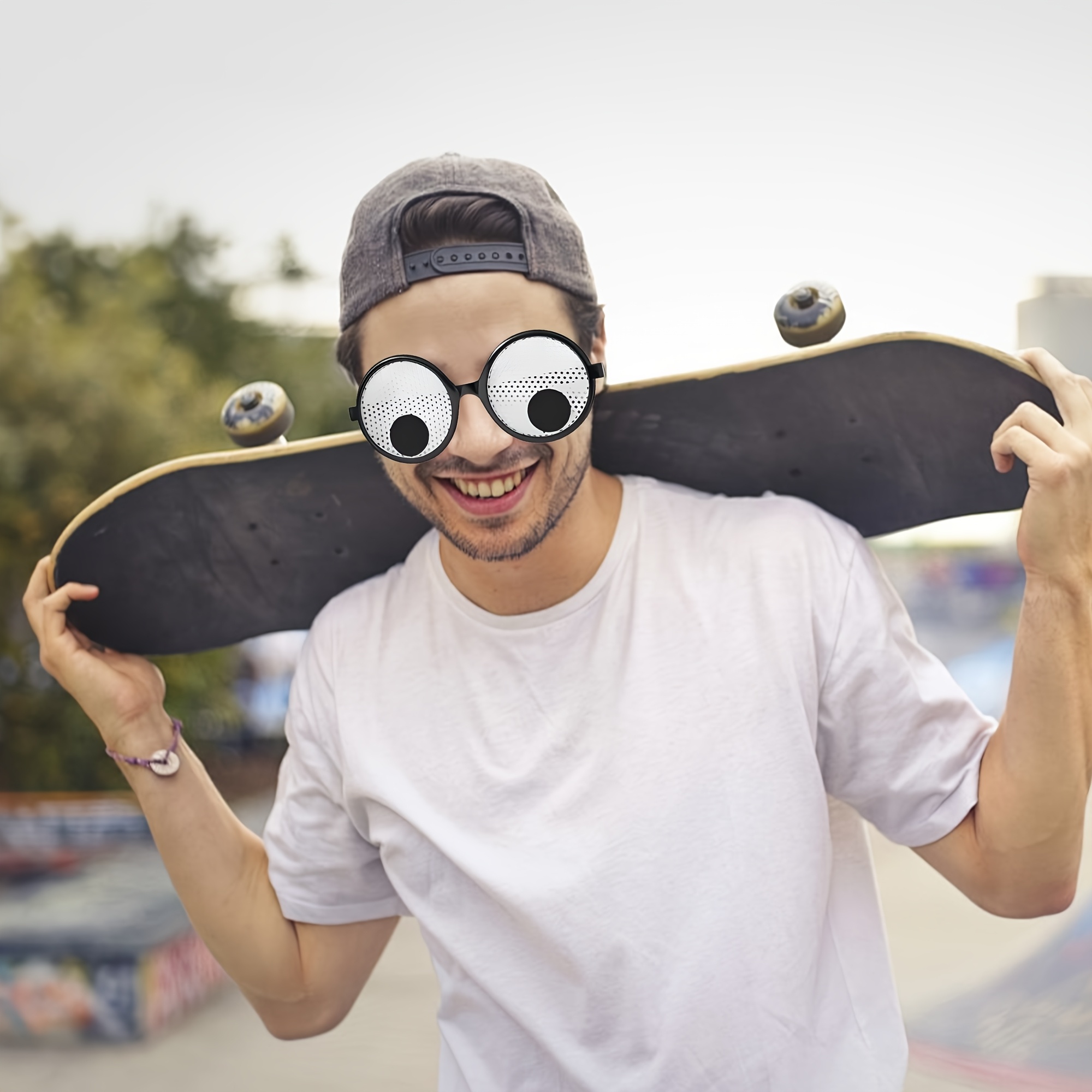 6pcs funny glasses shaking googly eyes glasses silly glasses