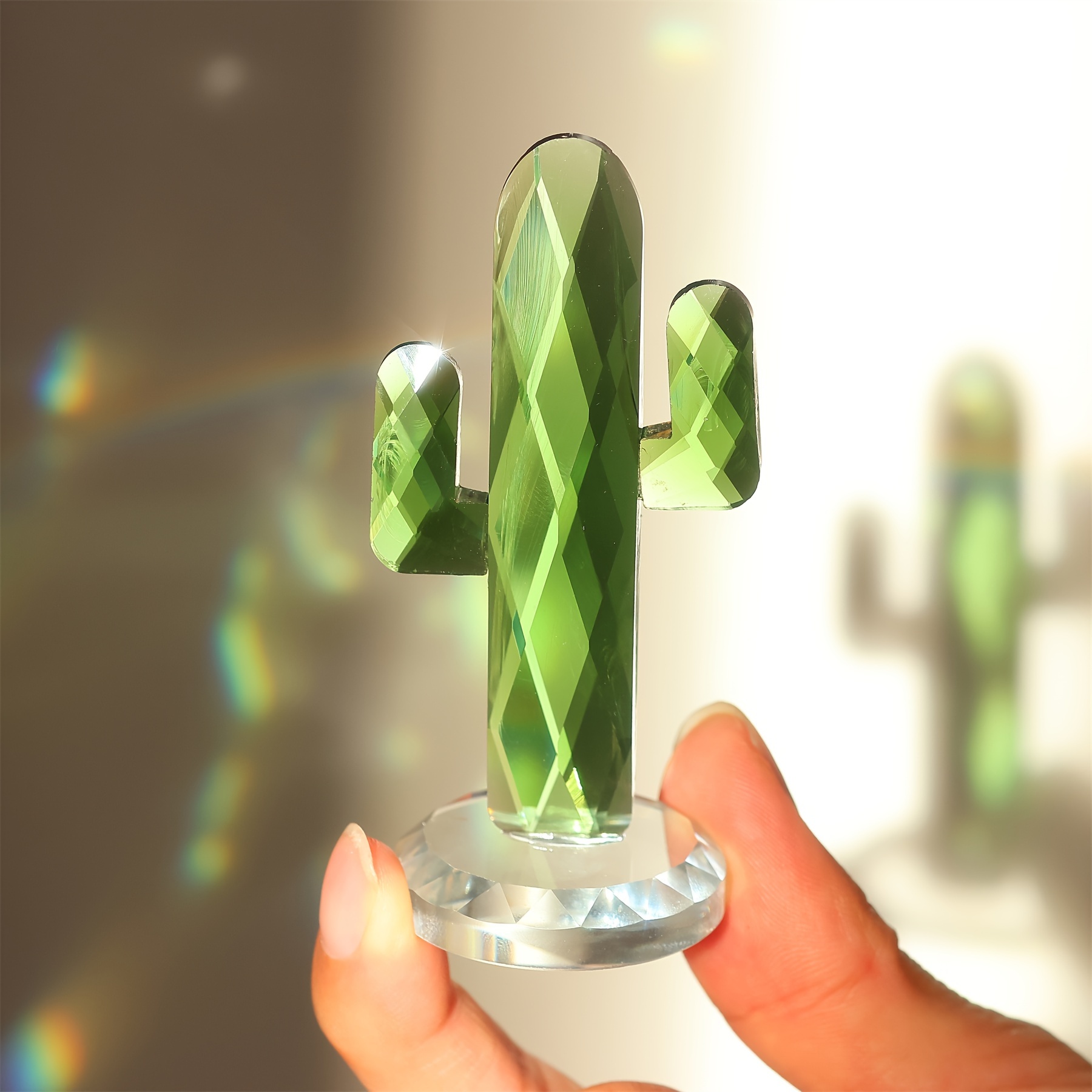 1pc Indoor/outdoor Decor And Hanging Window Sun Catcher And Prism