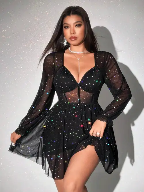 glitter dress sold on Temu United States glitter dress sold on Temu United States