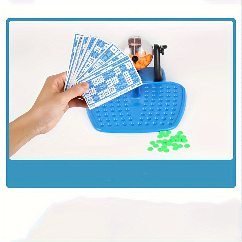 Toy Bingo Lottery Machine, Bingo Game, Handshake Lucky Game, Simulation