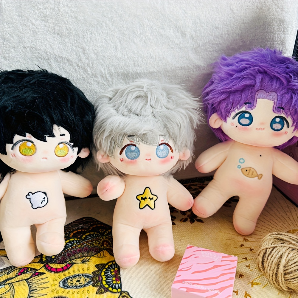 8inch Anime Skeleton Plush Doll - Cute Cotton Doll With Clothes For Girls