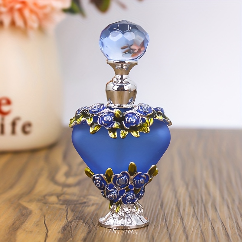 TEMU 5ml Essential Oil Empty Bottle, Portable Personal Care Essential Oil Bottle, Arabic Style, Essential Oil Storage, Travel Perfume Bottle,