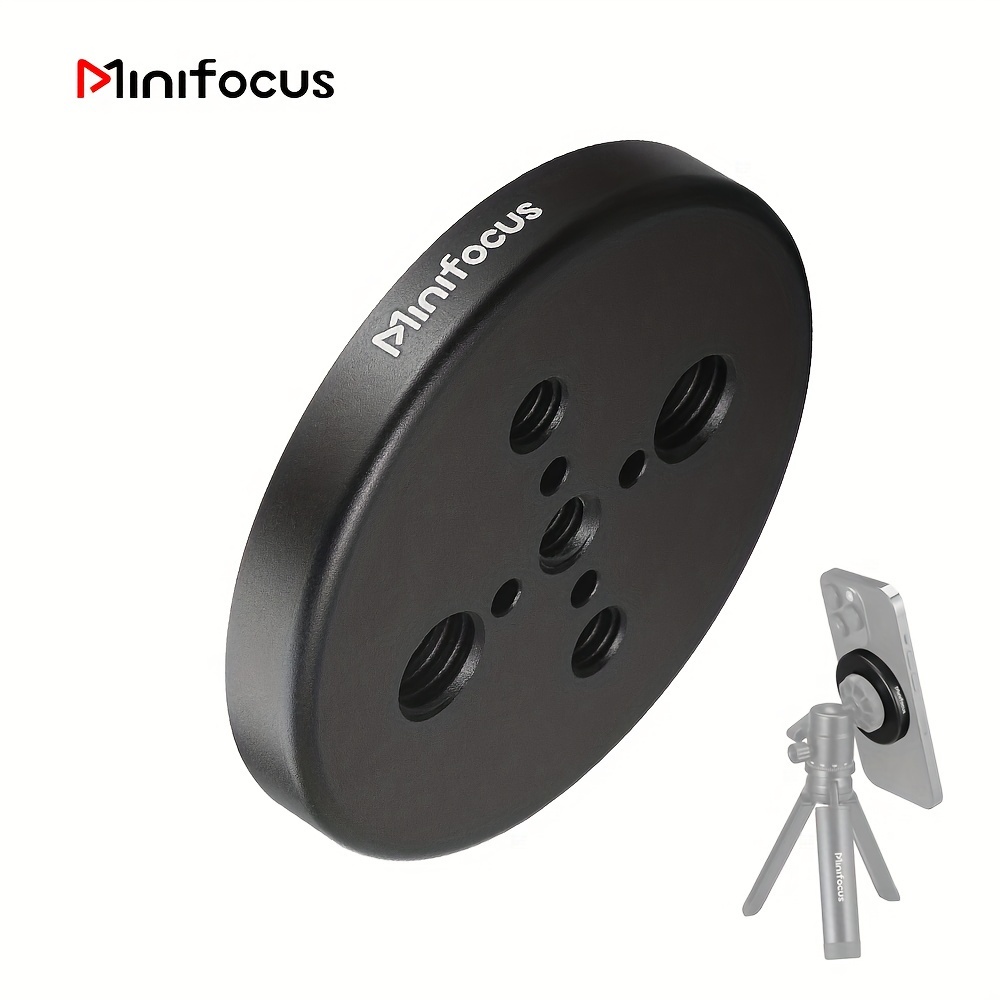 Magnetic Phone Holder For Magsafe To 1/4'' And 3/8'' Holes Tripod Mount Adapter For Iphone Huawei Xiaomi Smartphone