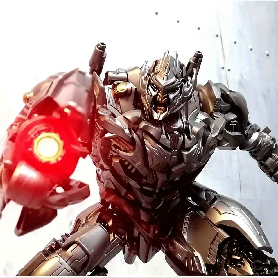 Wind-Powered Movable Tank Robot Combat Action Figure Toy with Antique Bronze Finish - Durable Weather-Resistant Plastic Collectible Gift for Teens & Young Adults, Robot Toy, Collector's Item, Robust Design, Detailed Craftsmanship, Battle Simulation, Sturdy Construction