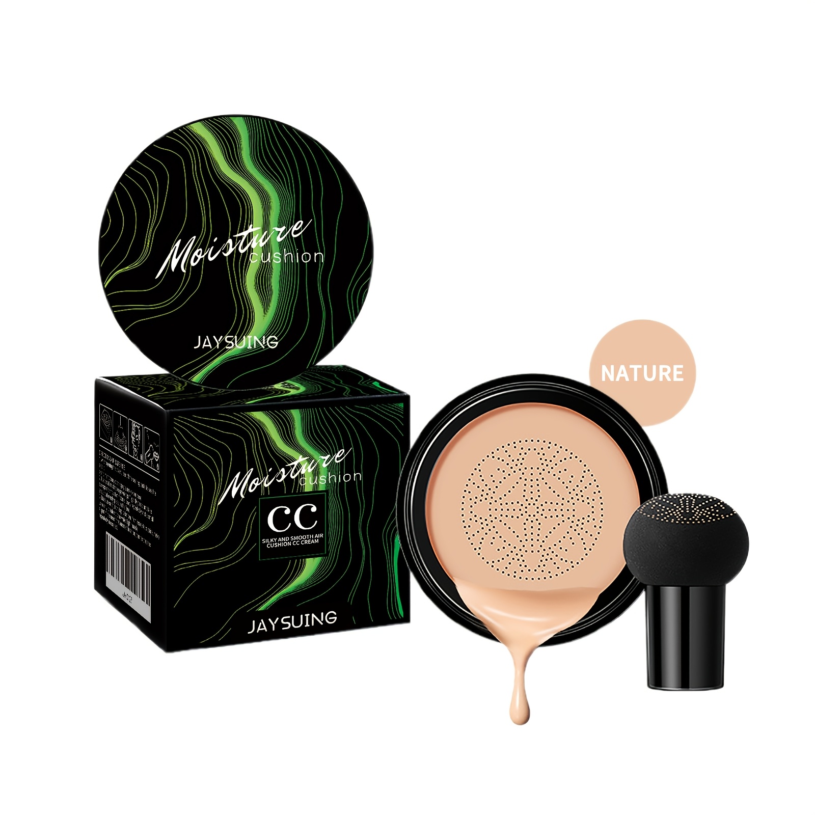 Image of 100g / Mushroom Head Cushion Concealer Base Makeup Gentle Non-irritating Moisturizing Long-lasting Foundation Beauty-suitable For Types Travel Portable Size