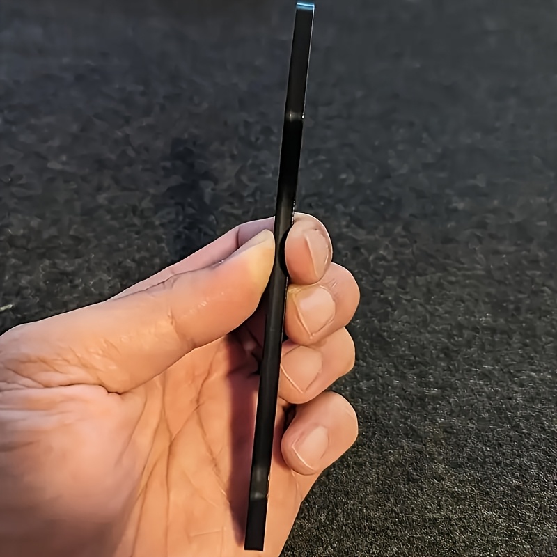 1 llave Torx multifuncional negra - Llave de doble cabezal autoajustable con orificio de 3-17 mm, diseño duradero de 5 mm de grosor y mango portátil, adecuada para reparación de automóviles y proyectos domésticos