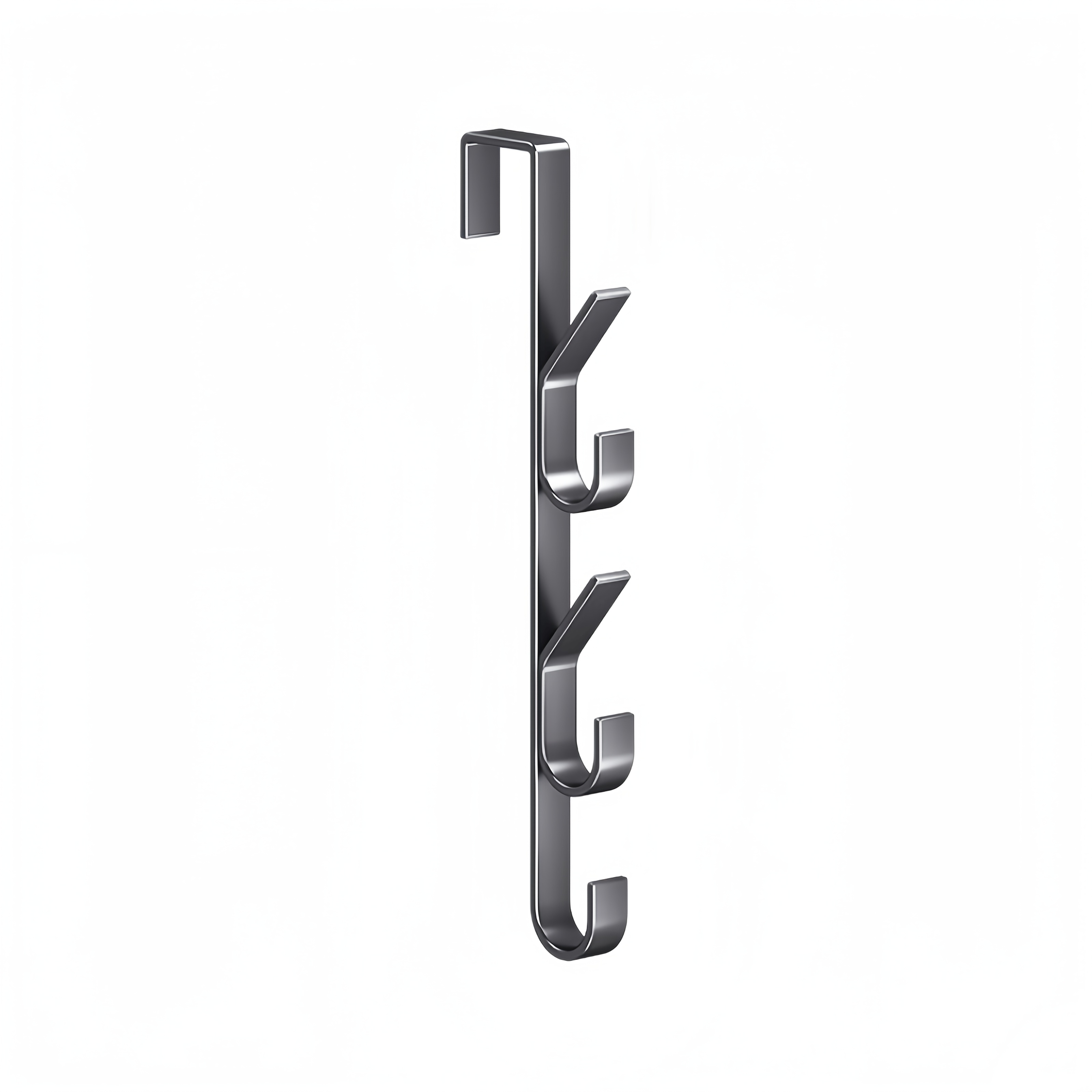 TEMU 2pcs Wall Mounted Clothes Rack No Drill Heavy Duty Organizer Dorm Hat Key Storage Door Hook Backpack Hanger Bathroom Bedroom Wardrobe Utility