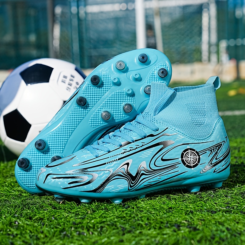 High Top Soccer Cleats with AG Long Spikes for Training OnyxTrek Men main image 2