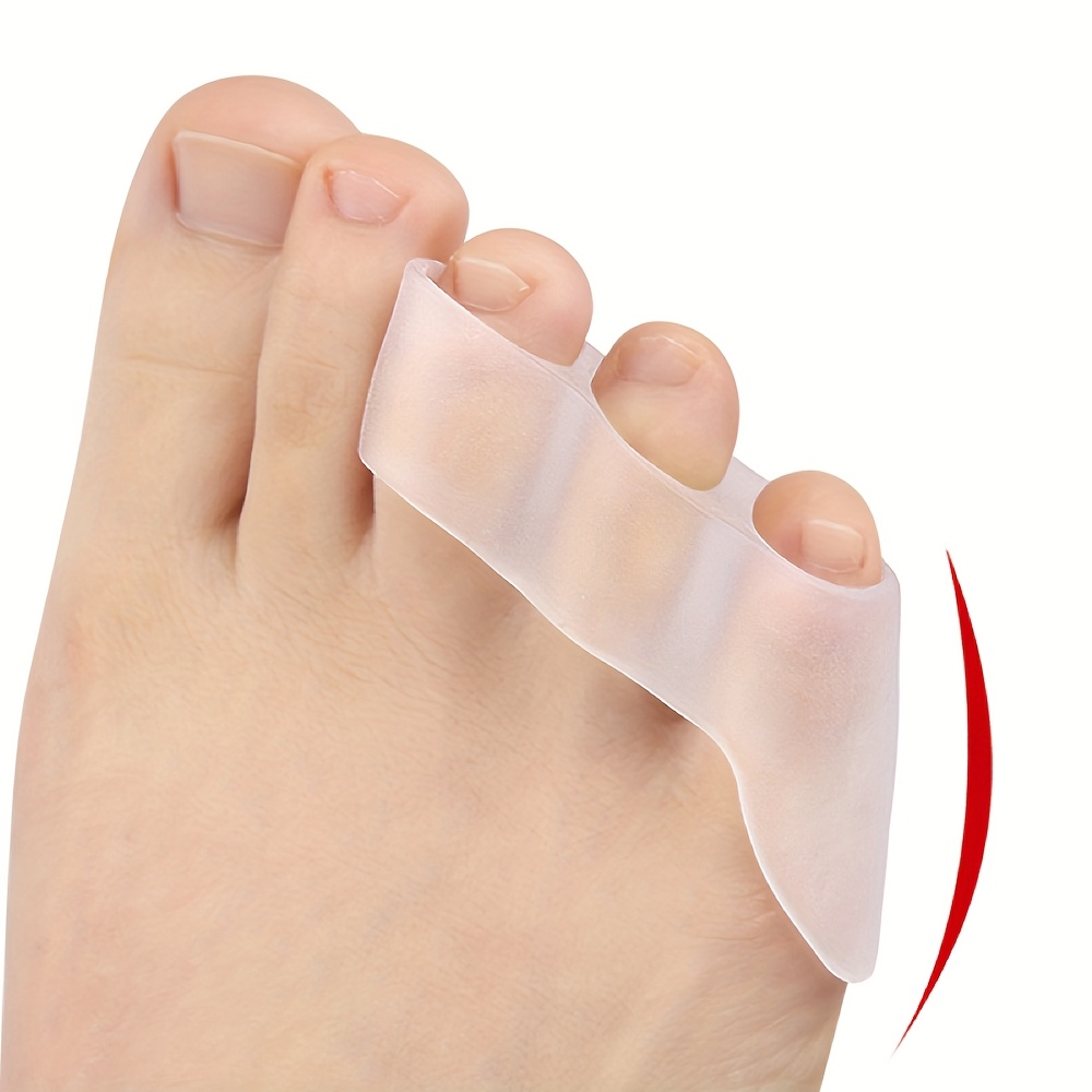 1 Pair Gel Toe Separators for Third to Fifth Toes