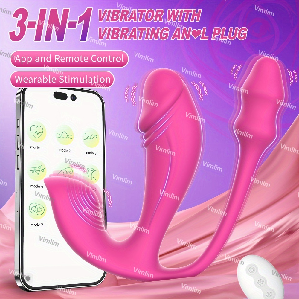 - vibratore indossabile   giocattoli sessuali con tappo anale, vibratore con telecomando per app con 6 modalità di  , vibratore clitorideo indossabile   e vibratore g spot giocattoli sessuali e giochi per adulti per donne   Dettagli dell'articolo 0