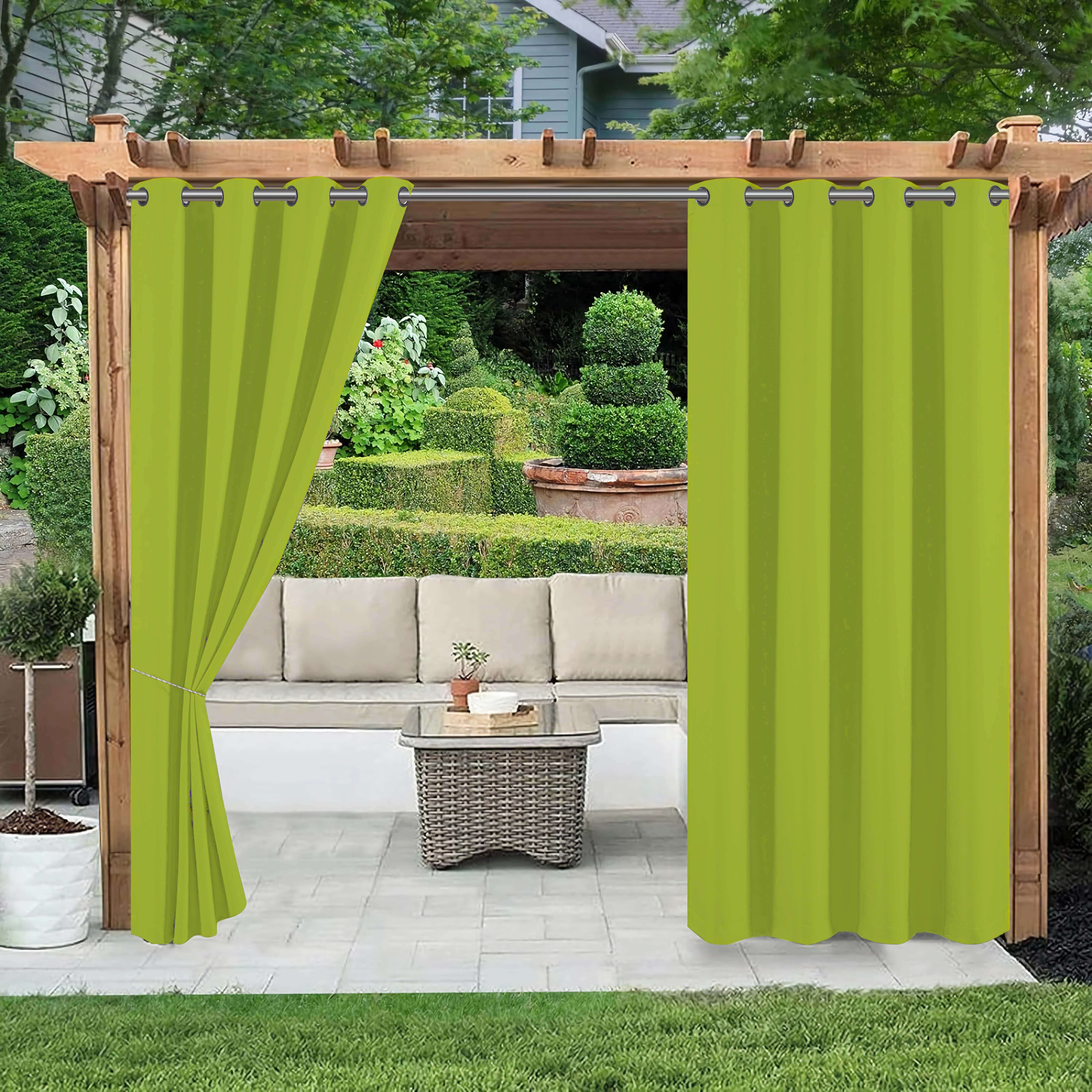 Tenda parasole rettangolare, protezione UV, impermeabile, 4 x 5 m, per balcone, giardino, terrazza, color tortora, copertura per sedia a uovo inclusa