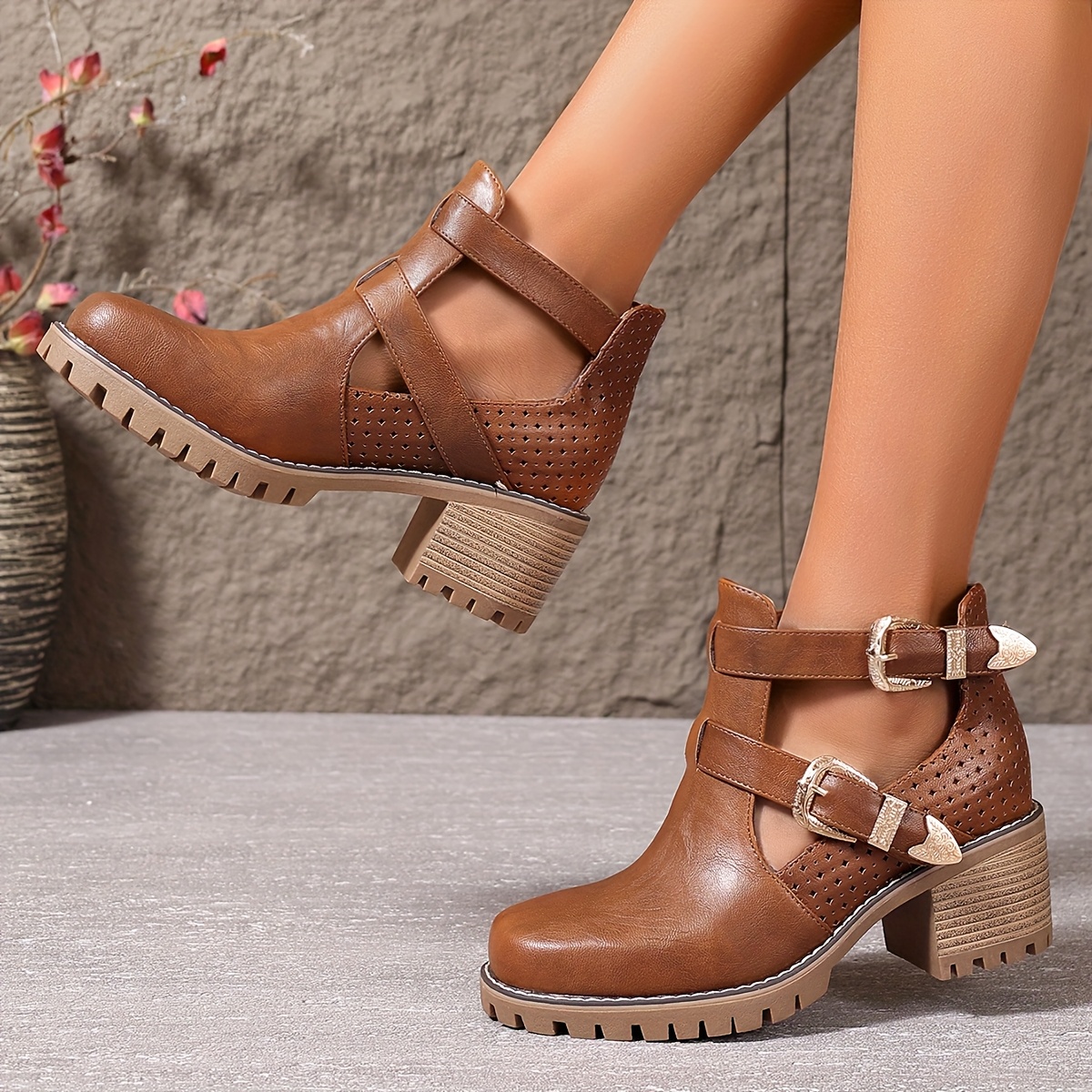 Ankle Bottines A Talon Beige Ankle Boots Bottines Avec Talon