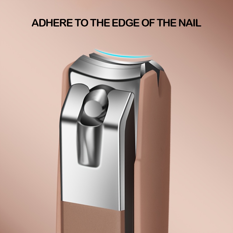 Anti-Splash Nail Clipper for Thick Toenails & Fingernails