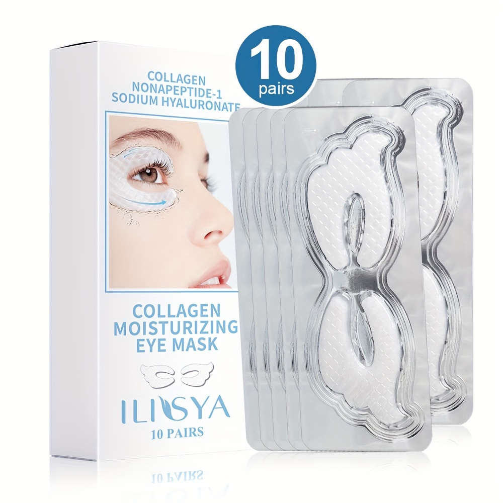 Image of Collagen Eye Mask, By Collagen, Moisturize Care For Eye Skin, Make Eye Soft And Delicate, Home Eye Care Set, Patches, Valentine's Day Birthday Gift