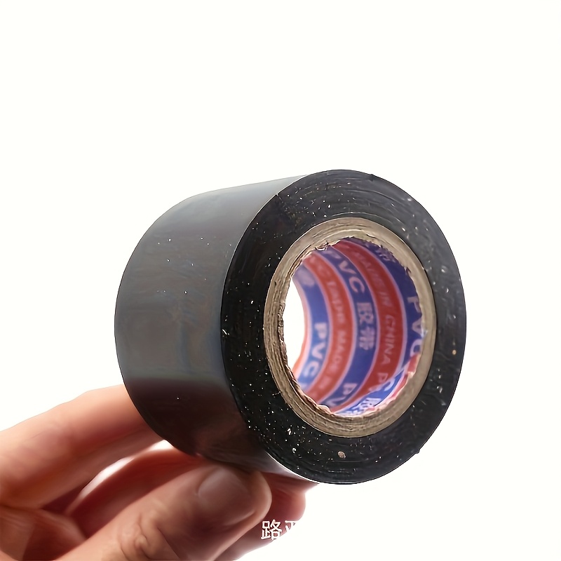 E-shop 1 Stück Schwarze Gummierte PVC-Klebeband, 4 cm x 10 m, wasserdicht und korrosionsbeständig, für industrielle Verwendung, Dichtung und Handwerk,