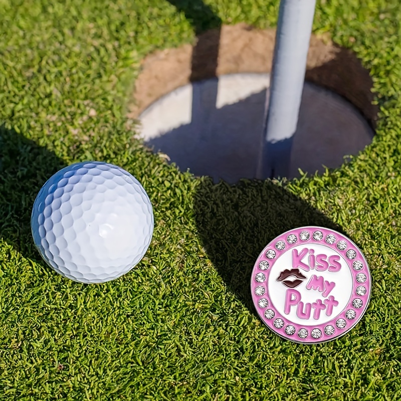 

Golf Ball Position Markers With Magnetic Hat Clips, Metal Magnetic Hat Clip, Golf Accessories