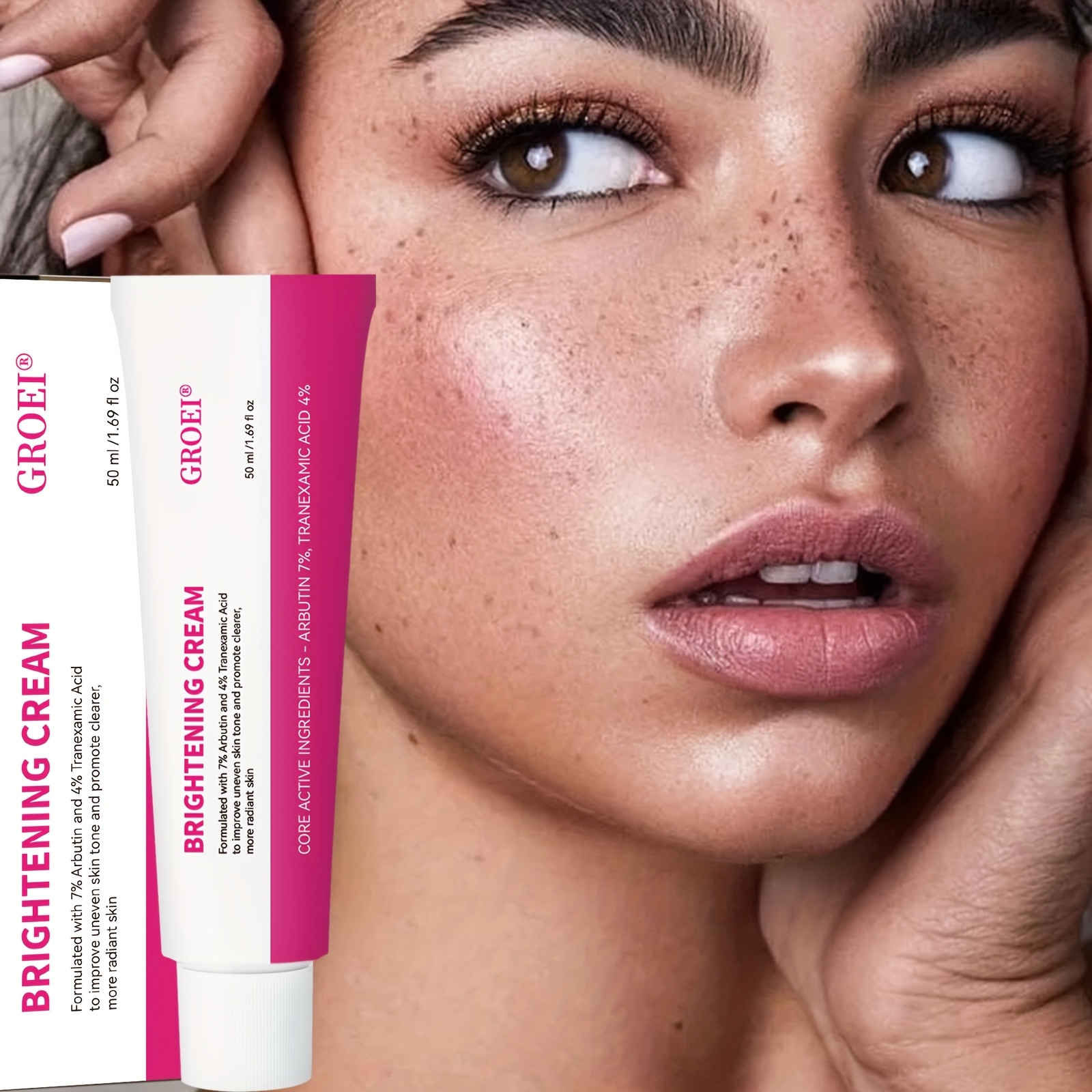 3 2pcs versatile face brightening cream containing 7 - Temu United