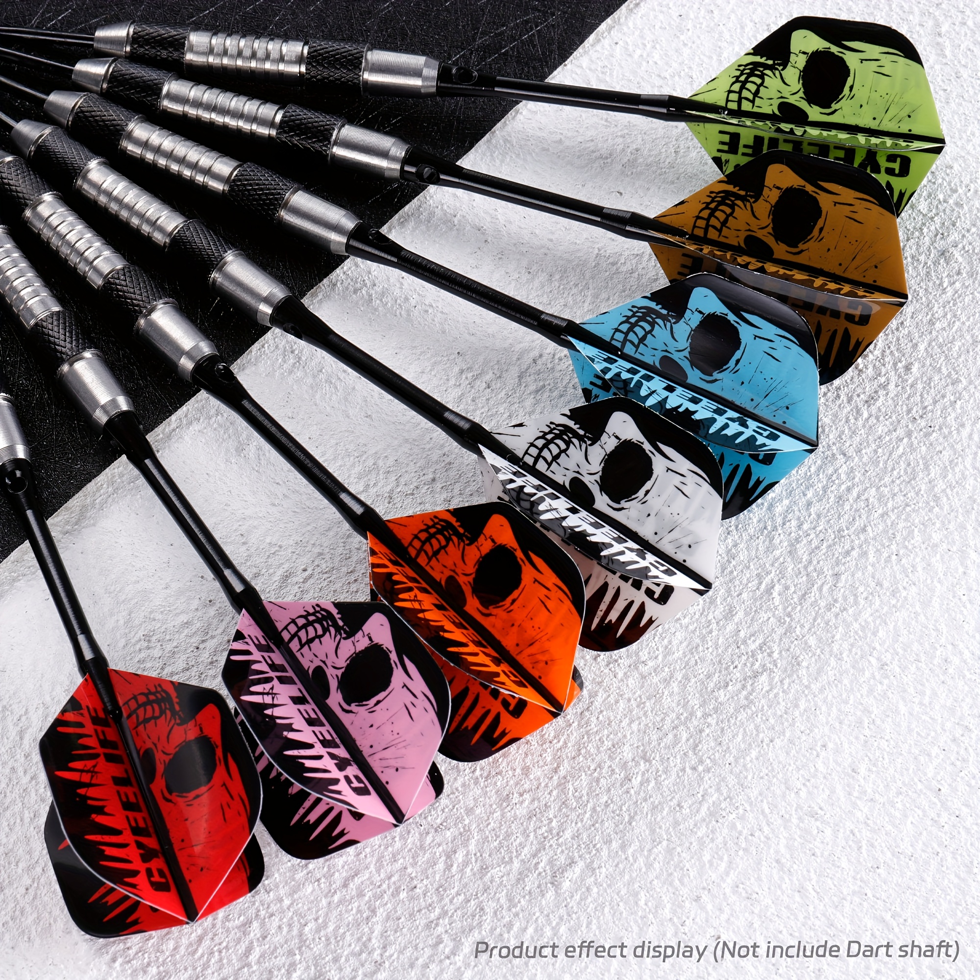 Dartvinnen, Standaard Vierkante Vinnen, 21 stuks