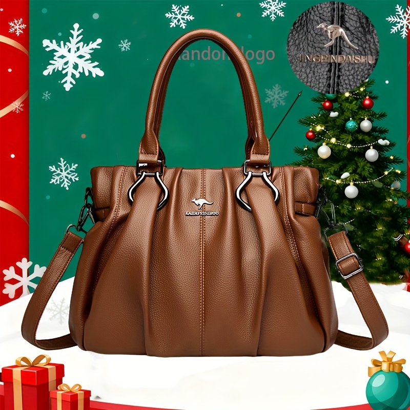 Fashionable High-Quality Women's New Handbag, Trendy Versatile Shoulder and Crossbody Bag with Elegant Casual Top Handle - Ideal for Outings, Business, and Commuting