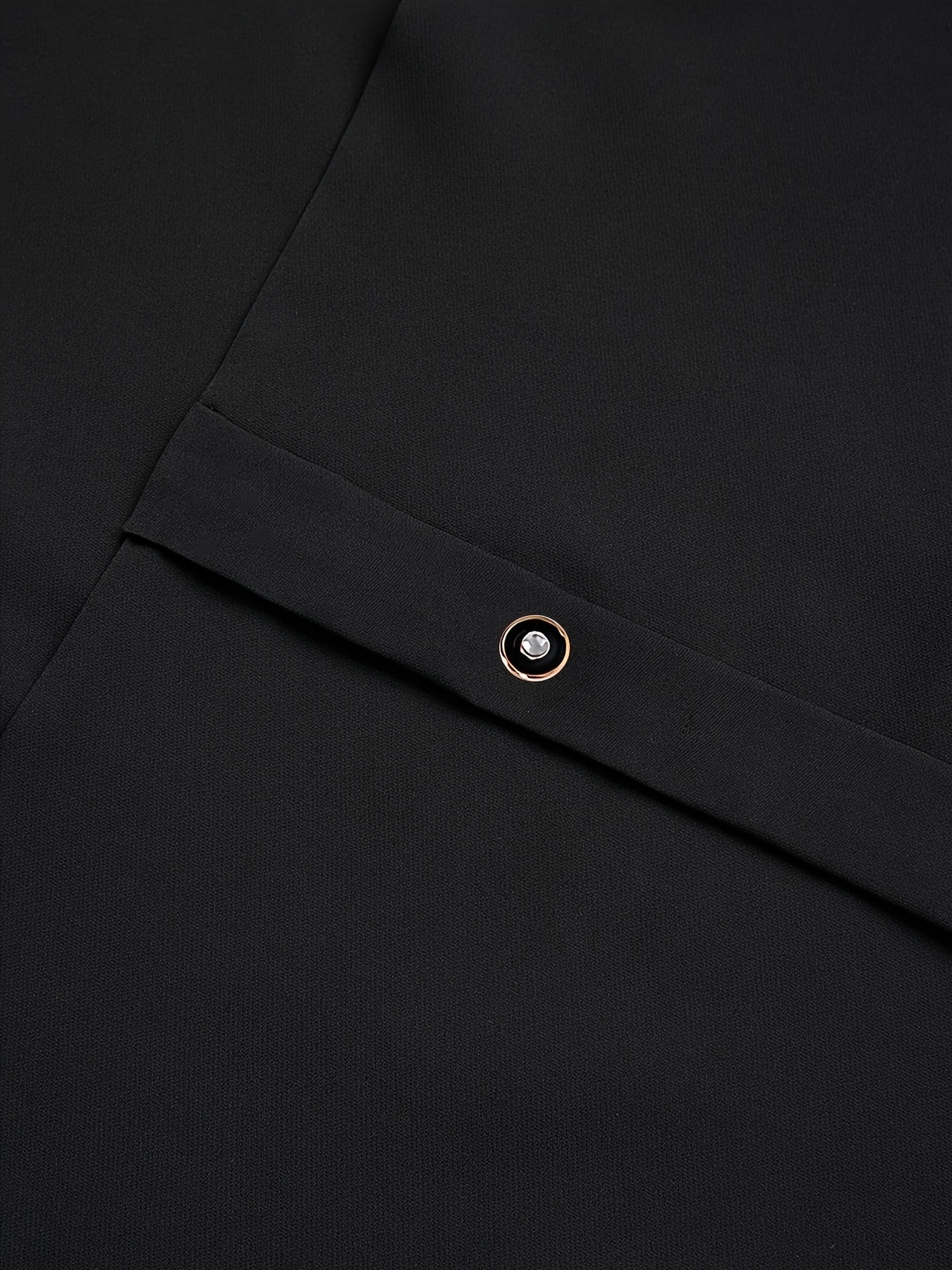 Ensemble Médical Unisexe 2 Pièces - Haut Col Montant Manches Courtes & Pantalon Droit Taille élastique - Polyester/Élasthanne