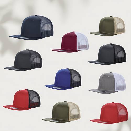 10pcs Men s Lightweight Breathable Mesh Baseball Caps - Unisex Trucker Hats in Assorted Colors (Black, White, Red, Blue, Green, Gray) for Sports & Outdoor Activities