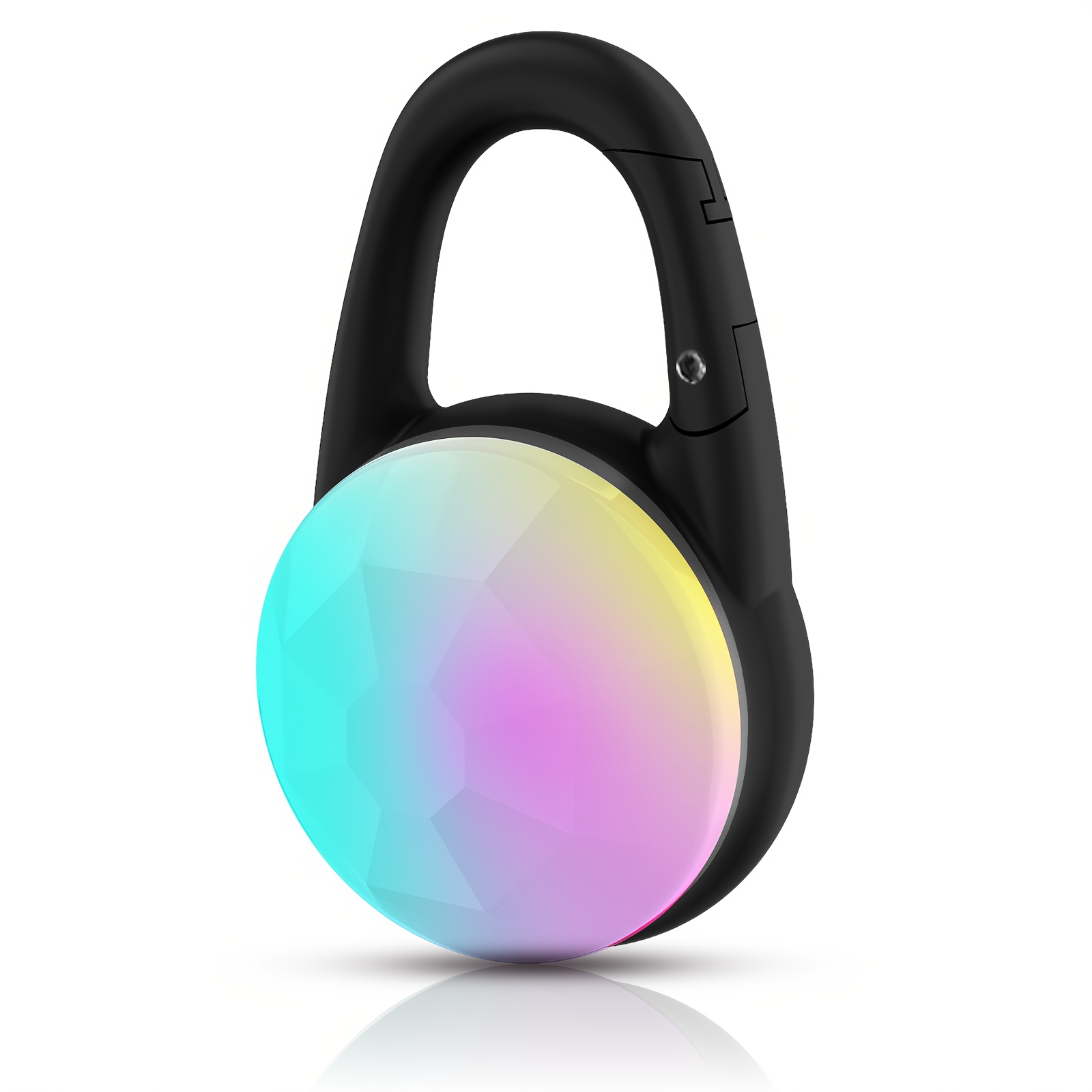 TEMU Usb Charging Pet Pendant Suitable For Nighttime Walking And Pet Safety Lights Attached To A Glowing Collar Worn By A Dog